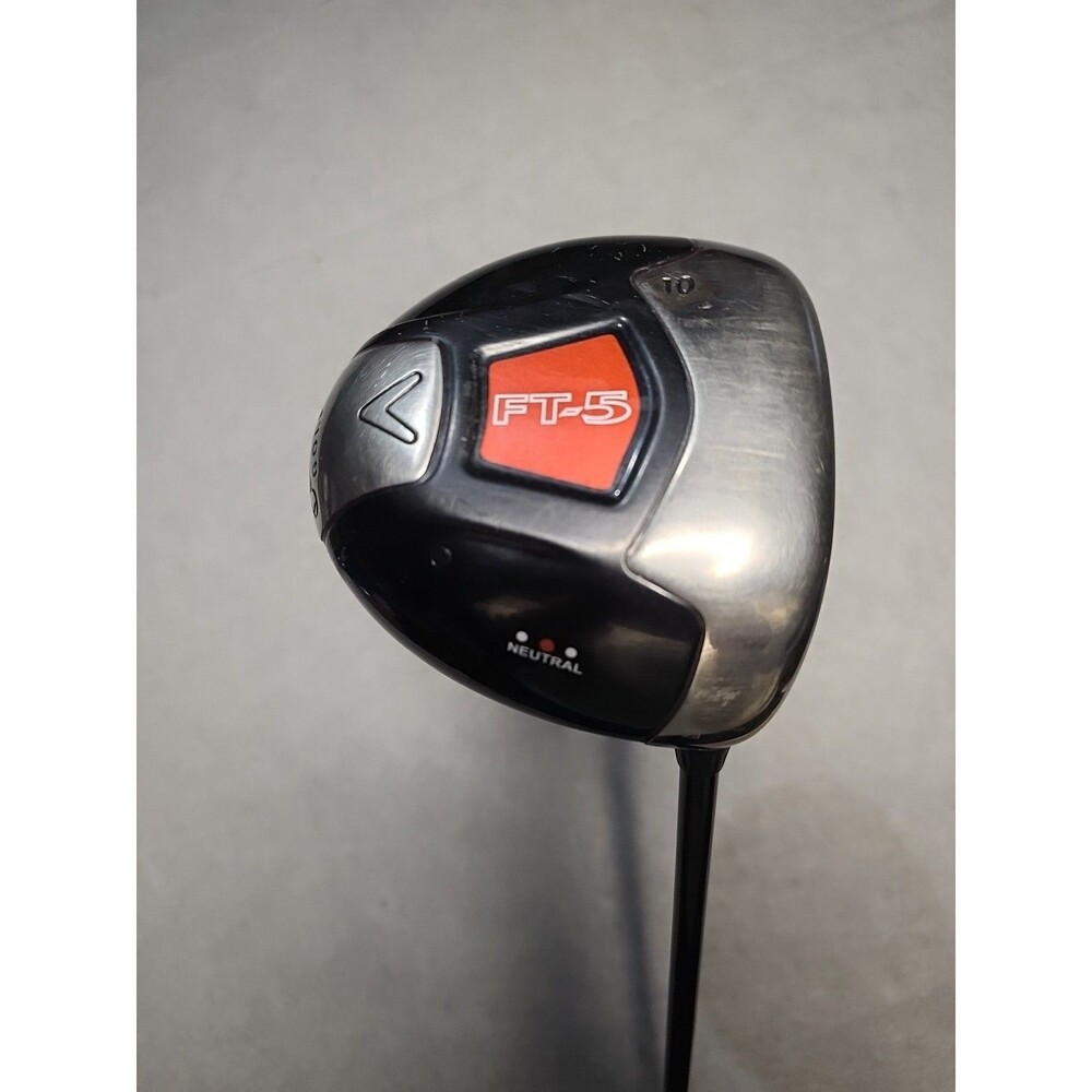 Callaway FT-5 Driver 10 Fujikura Stiff Flex Graphite Mens RH Golf Pride Grip